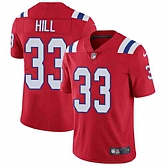 Nike Men & Women & Youth Patriots 33 Jeremy Hill Red NFL Vapor Untouchable Limited Jersey,baseball caps,new era cap wholesale,wholesale hats